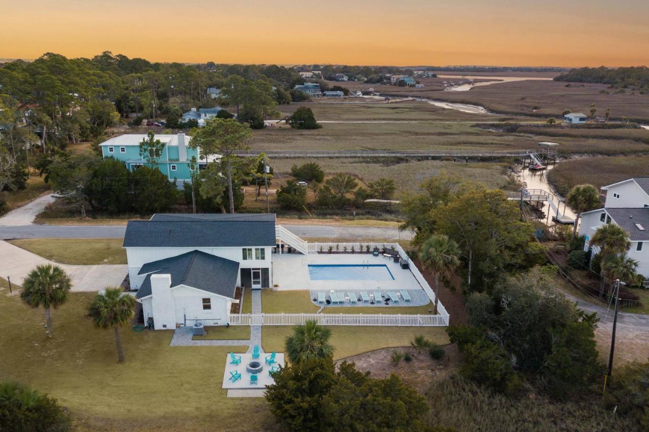 Moonlit Marsh Villa Tybee Island Dış mekan fotoğraf